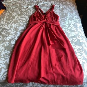 Banana Republic coral dress